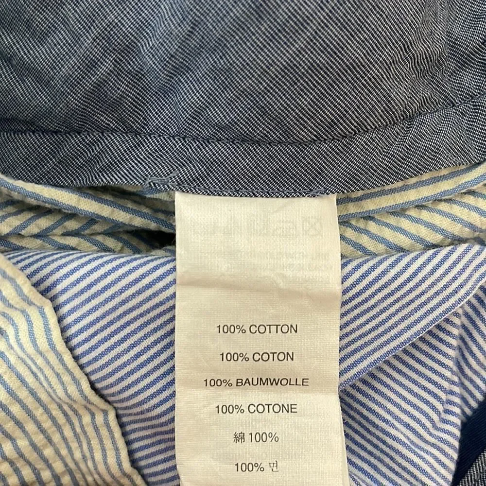 J. Crew Men’s Seersucker Club 10.5” Shorts 34